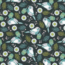 12 Days of Christmas-Turtle Doves Dark Teal 2600-32091-Q