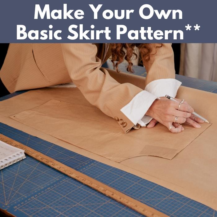 Make Your Own Basic Skirt Pattern** Mon 09/08 & 09/15 1:30-5:00pm