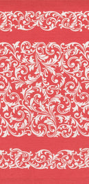 16" Toweling-Rosie Scrolls Red 920-324