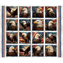 1776-36" Eagle Picture Patches Panel Birch 2600-31660-E