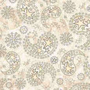 1776-Paisley & Stars Cream 2600-31665-E