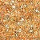 1776-Paisley & Stars Lt Amber 2600-31665-S