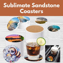 Sublimate Sandstone Coasters* Thurs 09/17 9:30am-12:30pm