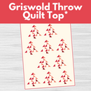 Griswold Throw Quilt Top* Tues 11/04, 11/11, & 11/18 1:00-4:00pm