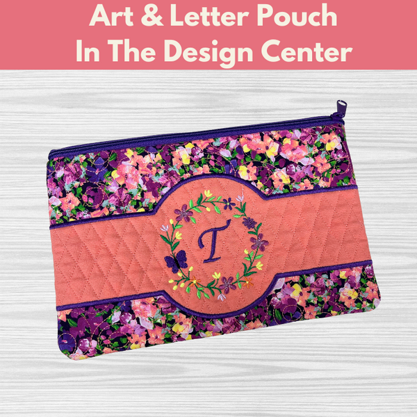 Art & Letter Pouch In The Design Center* Tues 03/18 9:30am-12:30pm