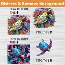 Distress & Remove Background* Mon 05/18 9:30am-4:00pm