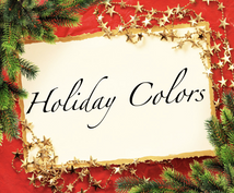 Holiday Colors Presentation Sat 07/19 9:30-10:00am