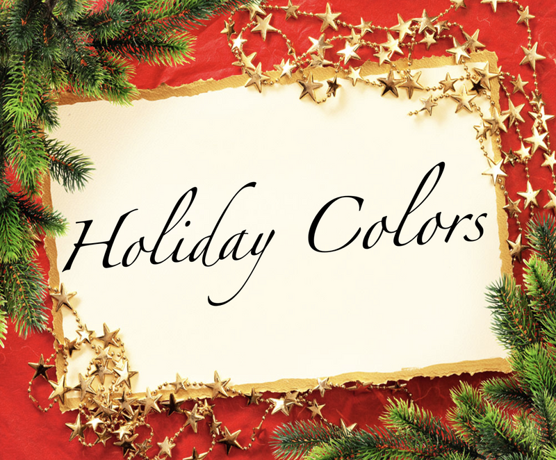 Holiday Colors Presentation Sat 07/19 9:30-10:00am