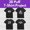 3D Puff T-Shirt Project** Fri 09/19 9:30am-12:30pm