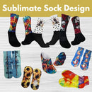 Sublimate Sock Design* Wed 07/22 1:00-4:00pm