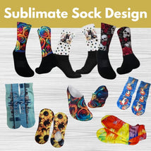 Sublimate Sock Design* Wed 07/22 1:00-4:00pm