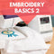 Embroidery Basics 2** Sat 11/22 1:30-4:30pm
