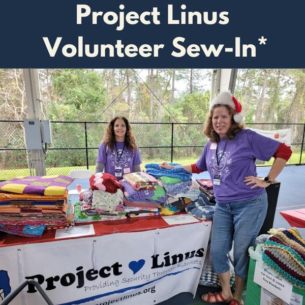 Project Linus Volunteer Sew Tues 09/23 9:30am-12:30pm