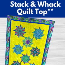 Stack & Whack Quilt Top Fri 10/09, 10/23 9:30am-2:00pm