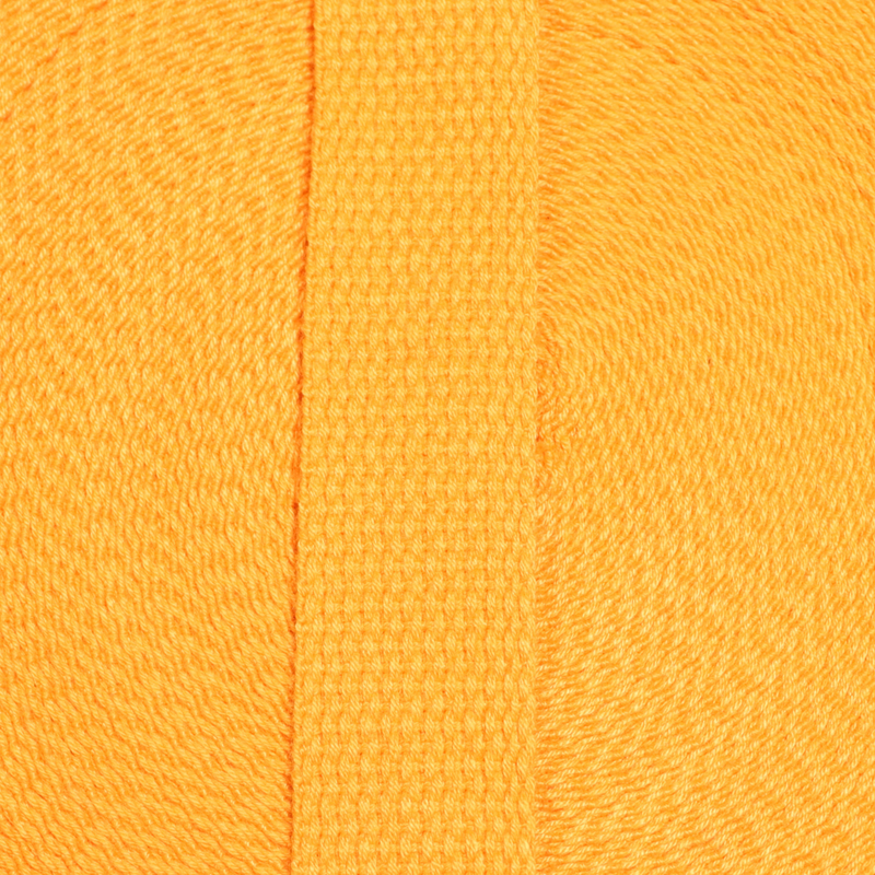 1in Cotton Webbing Yellow 25MM-C-3