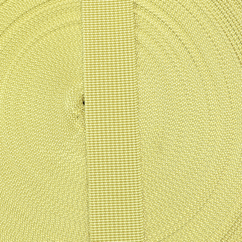 1in Poly/Nylon Webbing Chartreuse 25MM-P-51