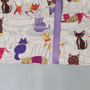 Easy Tote Bag Fabric Kit - Meow Morning