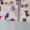 Easy Tote Bag Fabric Kit - Meow Morning