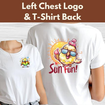 Left Chest Logo & T-Shirt Back* Wed 05/27 1:00-4:00pm
