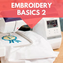 Embroidery Basics 2** Sat 09/27 1:30-4:30pm