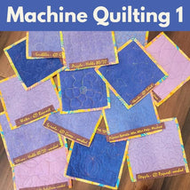 Machine Quilting 1** Mon 07/27 9:30am-3:00pm