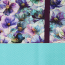 Easy Tote Bag Fabric Kit - Violets Are Blue