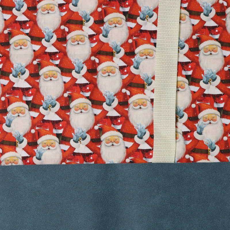 Easy Tote Bag Fabric Kit - Hello Santa