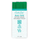 Extra Wide Double Fold Bias Tape Emerald 1/2in x 3yd - CDWDF044