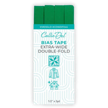 Extra Wide Double Fold Bias Tape Emerald 1/2in x 3yd - CDWDF044