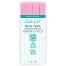 Extra Wide Double Fold Bias Tape Pink 1/2in x 3yd - CDWDF061