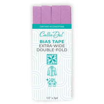 Extra Wide Double Fold Bias Tape Orchid 1/2in x 3yd - CDWDF066