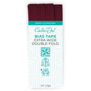 Extra Wide Double Fold Bias Tape Berry 1/2in x 3yd - CDWDF084