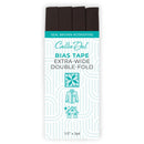 Extra Wide Double Fold Bias Tape Seal Brown 1/2in x 3yd - CDWDF092