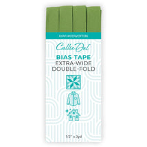Extra Wide Double Fold Bias Tape Kiwi 1/2in x 3yd - CDWDF1136