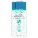 Extra Wide Double Fold Bias Tape Teal 1/2in x 3yd - CDWDF916