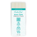 Single Fold Bias Tape Oyster 1/2in x 4yd - CDSF028