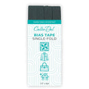 Single Fold Bias Tape Dark Grey 1/2in x 4yd - CDSF047