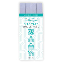 Single Fold Bias Tape Lavendar 1/2in x 4yd - CDSF051