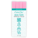 Single Fold Bias Tape Pink 1/2in x 4yd - CDSF061