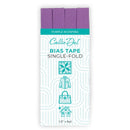 Single Fold Bias Tape Purple 1/2in x 4yd - CDSF064