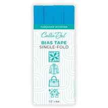 Single Fold Bias Tape Turquoise 1/2in x 4yd - CDSF069