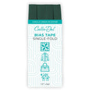 Single Fold Bias Tape Jungle Green 1/2in x 4yd - CDSF081