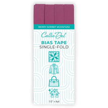 Single Fold Bias Tape Berry Sorbet 1/2in x 4yd - CDSF1232