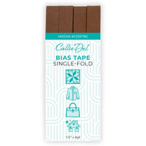 Single Fold Bias Tape Mocha 1/2in x 4yd - CDSF765