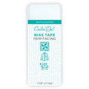 Hem Facing Bias Tape White 1-7/8in X 2-1/2yd - CDHF030