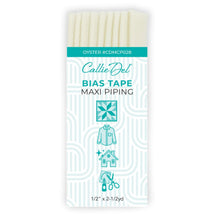Bias Tape Maxi Piping Oyster 1/2in x 2-1/2yd - CDMCP028