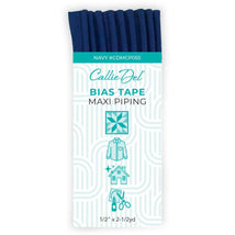 Bias Tape Maxi Piping Navy 1/2in x 2-1/2yd - CDMCP055