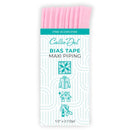 Bias Tape Maxi Piping Pink 1/2in x 2-1/2yd - CDMCP061