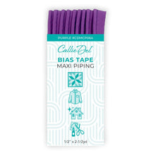 Bias Tape Maxi Piping Purple 1/2in x 2-1/2yd - CDMCP064