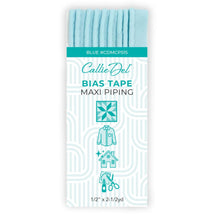 Bias Tape Maxi Piping Blue 1/2in x 2-1/2yd - CDMCP515